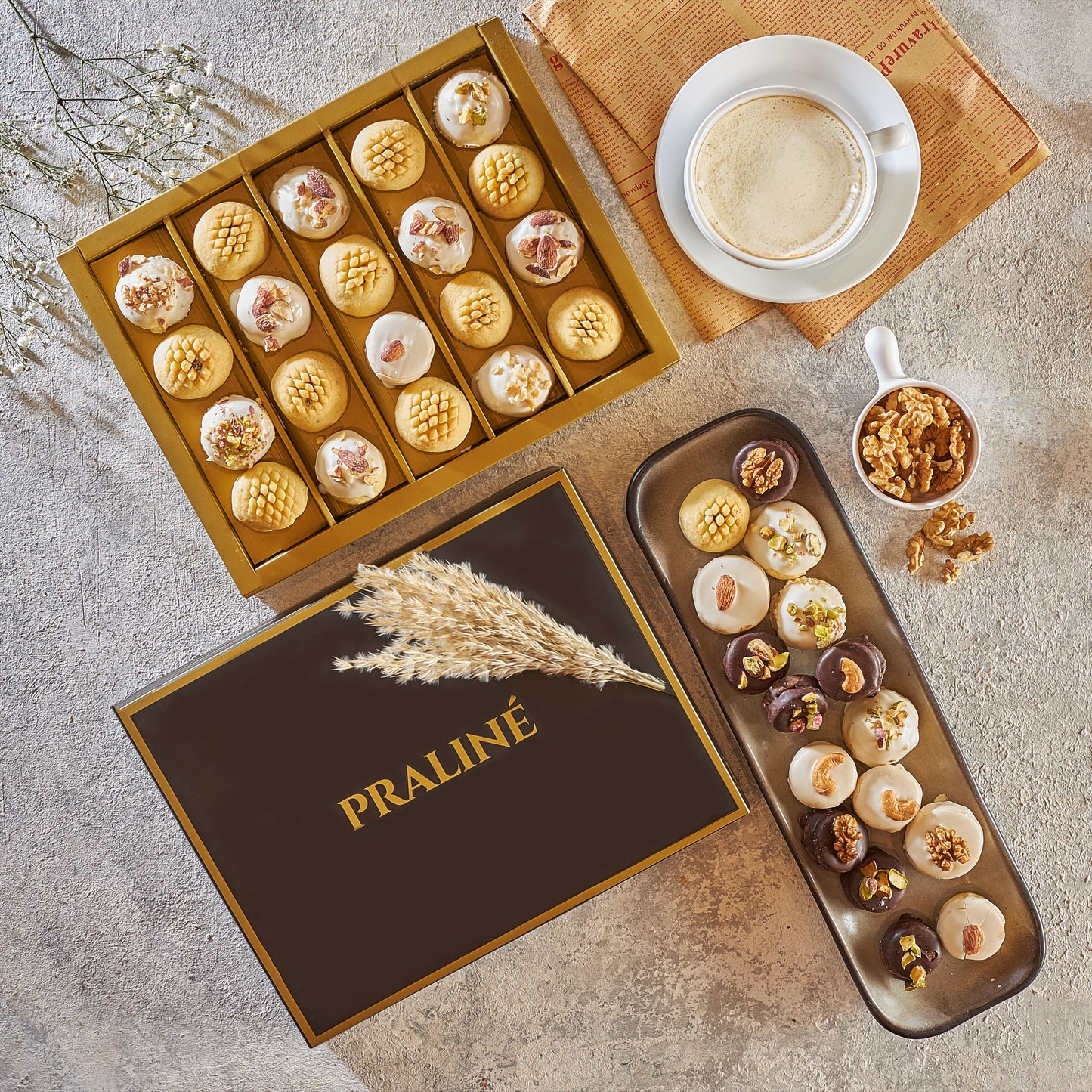 معمول التمر 20 قطعه